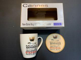 2 Pc Coffee Mug & Coaster Set