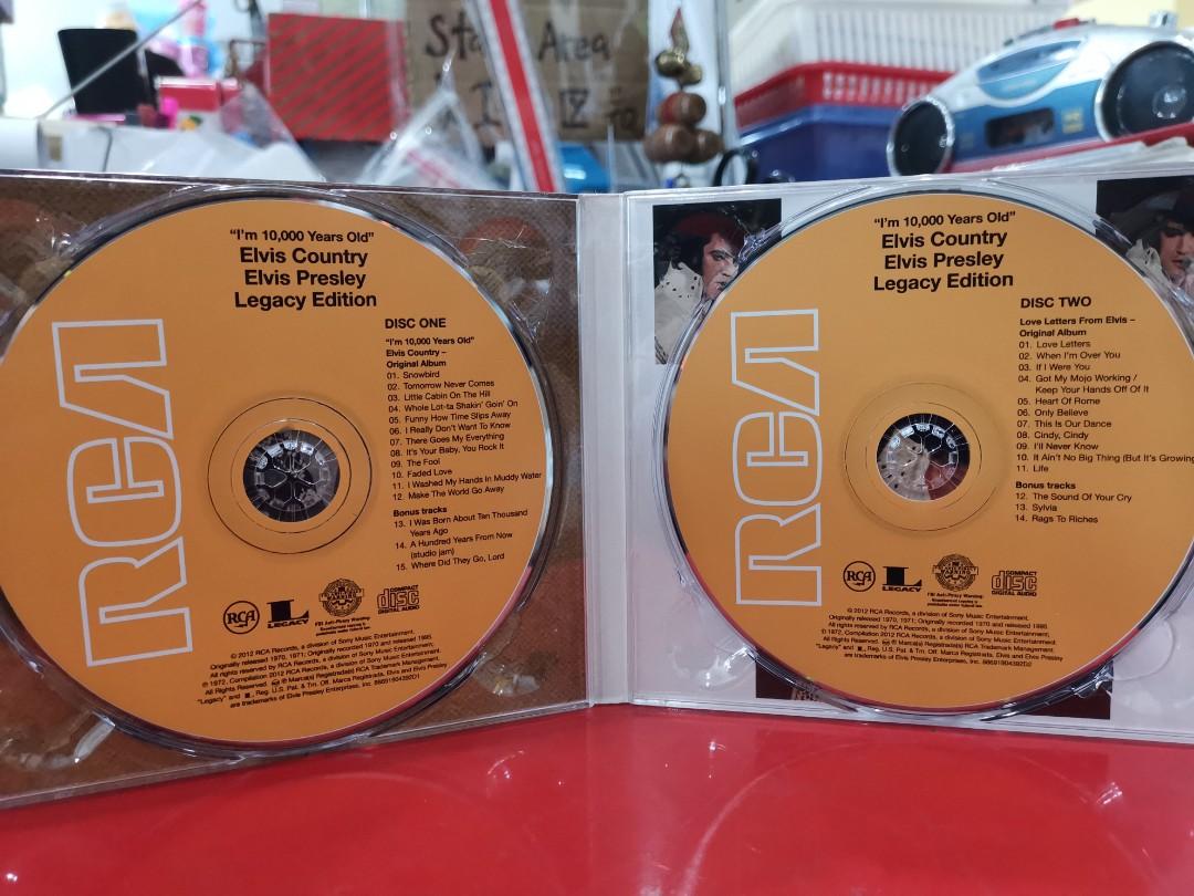 2CD) ELVIS COUNTRY 40th Anniversary Legacy Edition Of Elvis Presley,  Hobbies  Toys, Music  Media, CDs  DVDs on Carousell