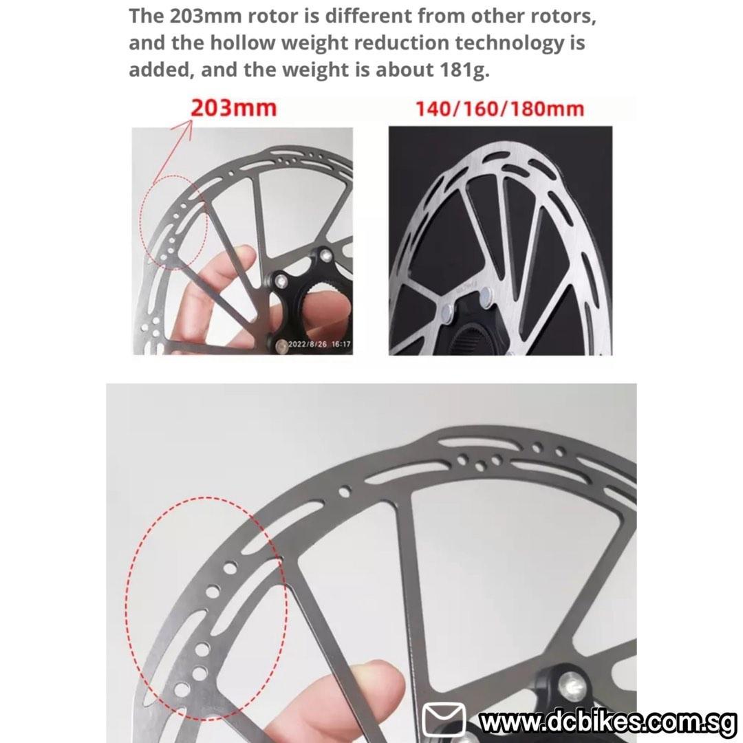 203mm rotor discount