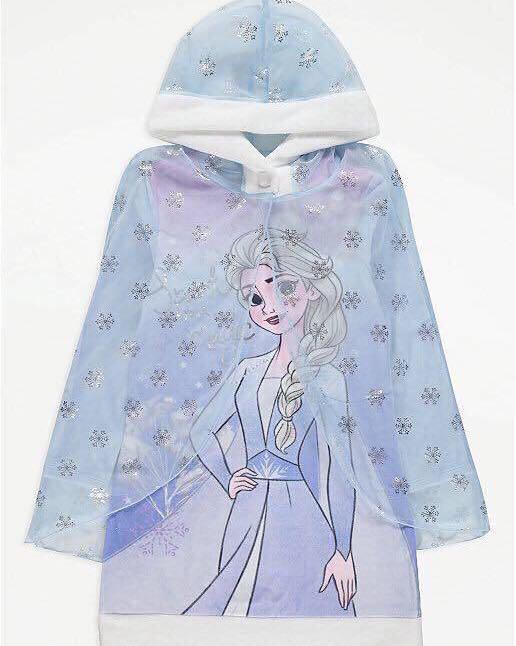 Frozen night dress with cape clearance