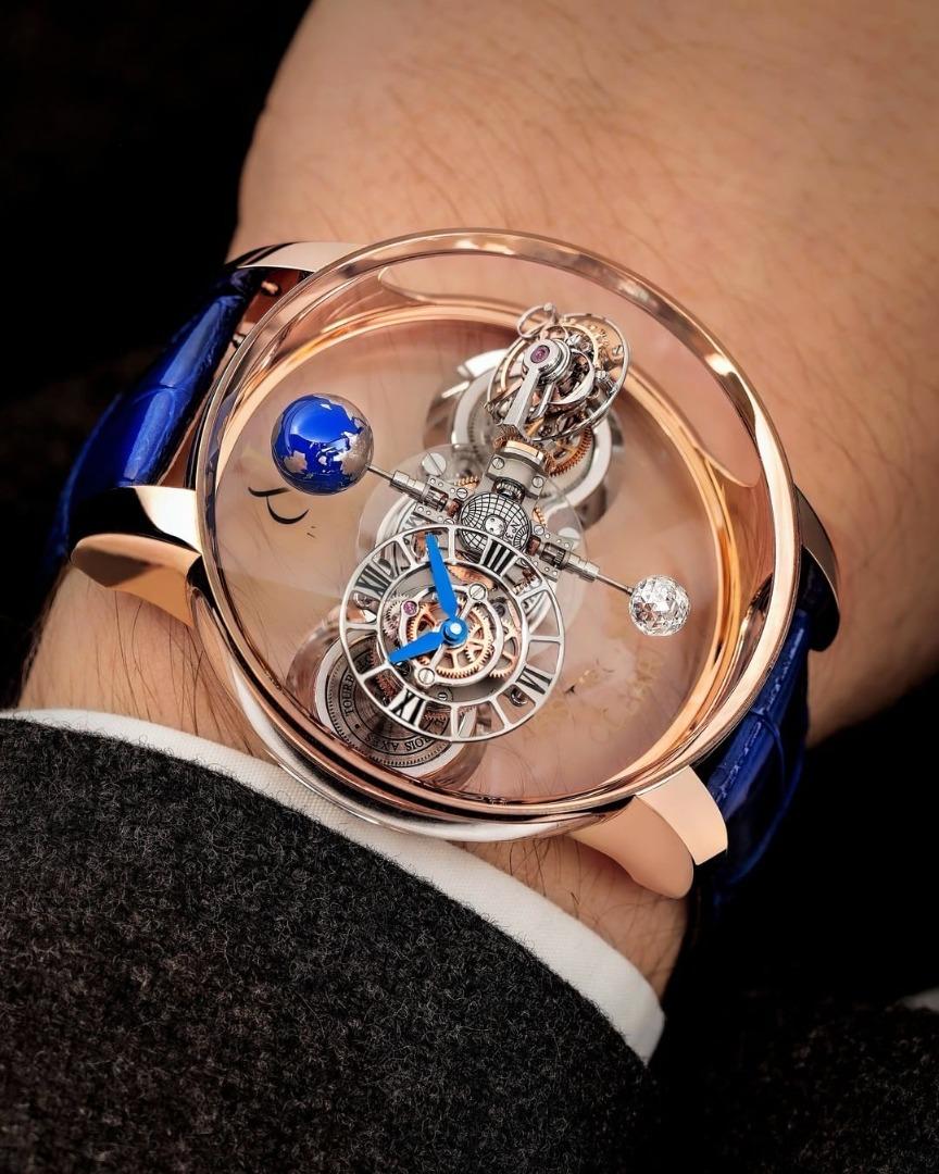 Jacob Co Astronomia Clarity Rose Gold Tourbillon AT120.40.AD.SD.A Retail HK 6 000 000 Carousell