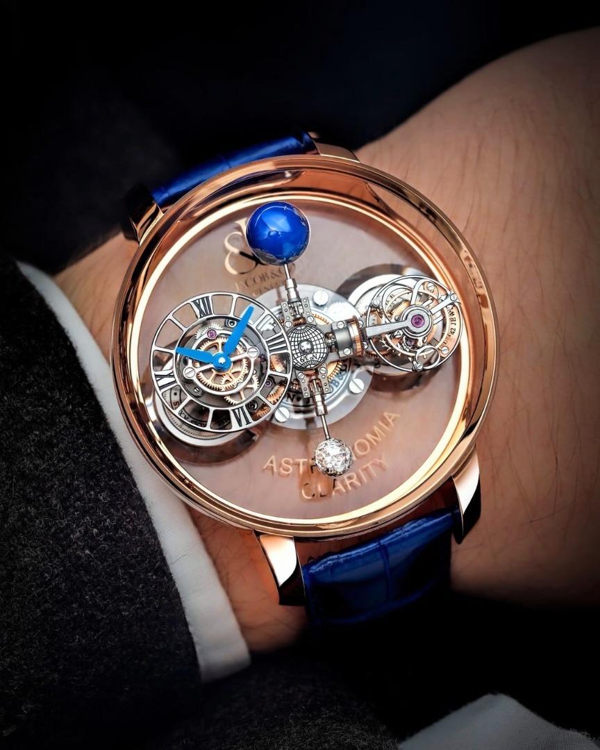 Jacob Co Astronomia Clarity Rose Gold Tourbillon AT120.40.AD.SD.A Retail HK 6 000 000 Carousell