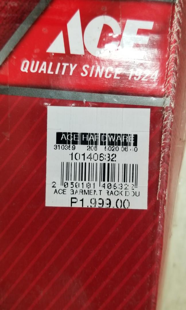 Ace Garment Rack Dou, Furniture & Home Living, Home Improvement