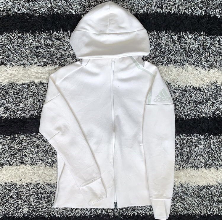 Adidas side logo best sale hoodie