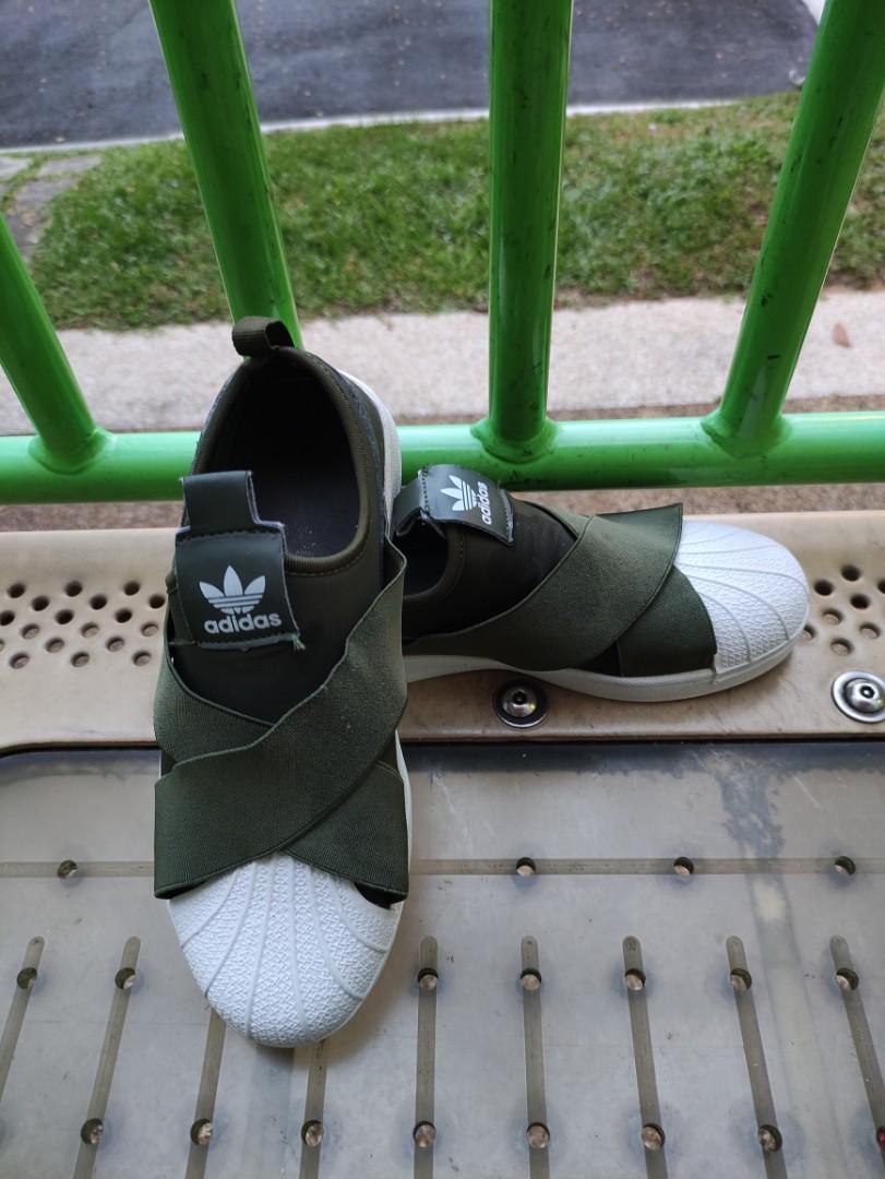 Women's dark green adidas sales shoes