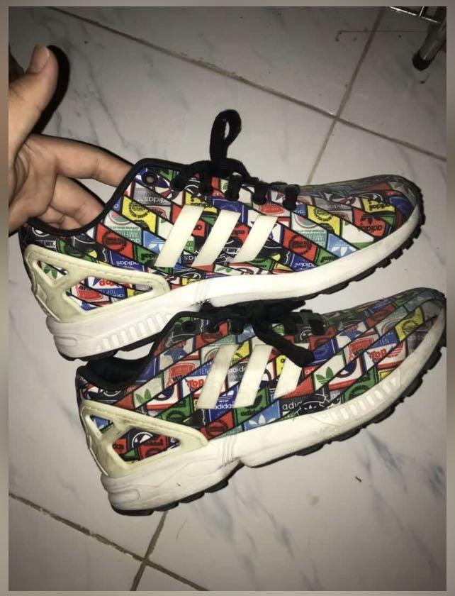 Aq7418 Mens Adidas Adidas Zx Flux Xeno Multi Adidas Zx Flux, Men's