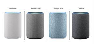 Amazon Echo (3rd Generation) -  charcoal, heather grey, sandstone