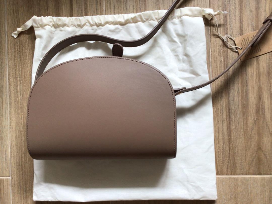 A.P.C. One Of A.p.c.'s Most Emblematic Styles, The Demi Lune Shoulder Bag  Is So-Called Thanks To Its Semi-Circular Design And Moon Resemblance -  ShopStyle