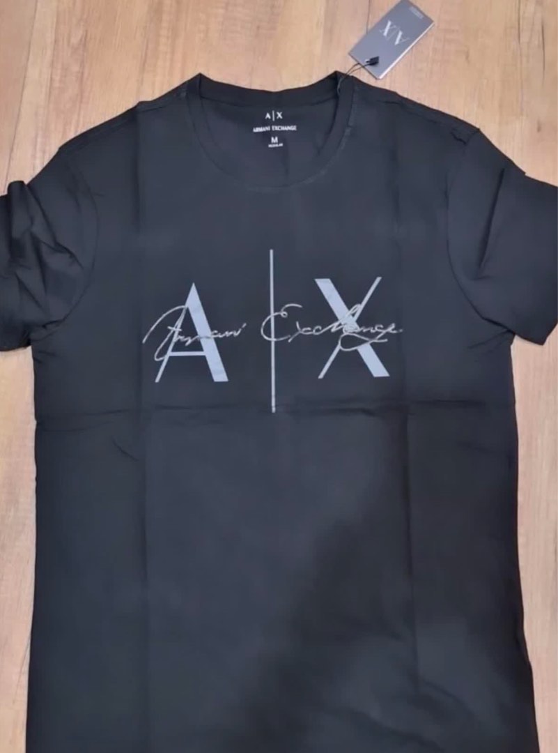 AUTHENTIC ARMANI EXCHANGE AX TEE, Luxury, Apparel on Carousell