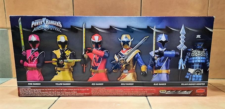 Power rangers ninja steel clearance gold ranger hero set