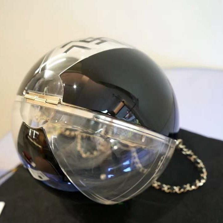 Authentic Chanel 2019 Runway Beach Ball Minaudi re