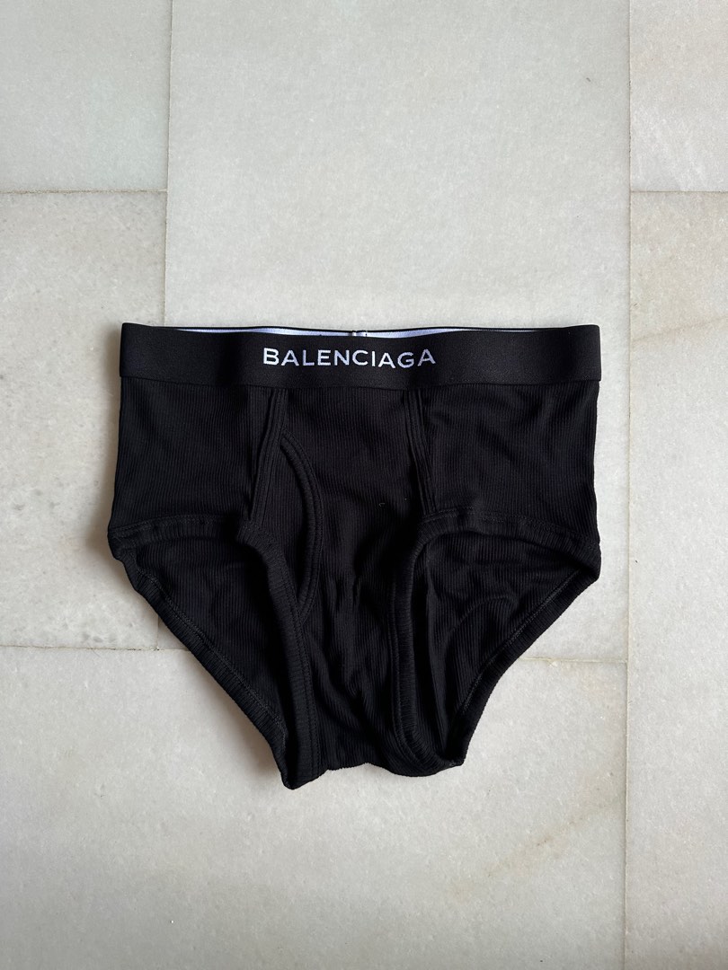 Balenciaga black underwear, Men's Fashion, Bottoms, New Underwear on  Carousell