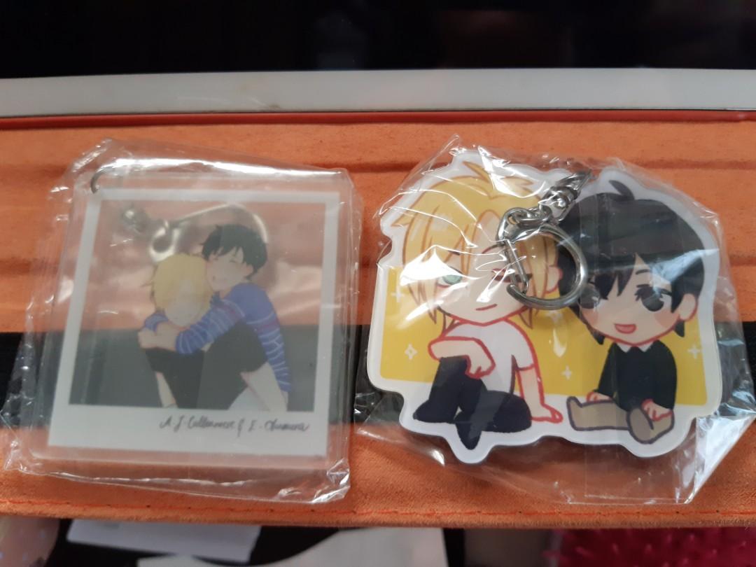 Banana Fish Fanmade Merch Ash Lynx Eiji Okumura SET, Hobbies & Toys