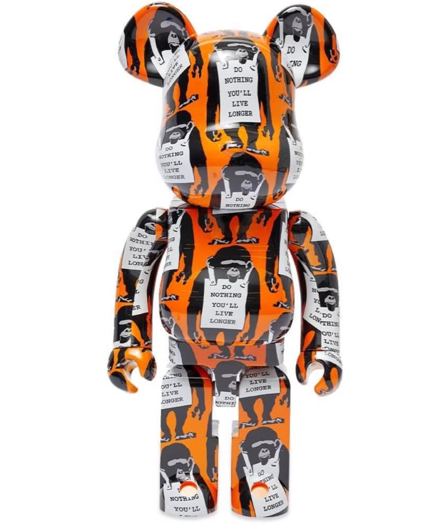 Bearbrick Banksy Monkey 1000, Hobbies & Toys, Toys & Games on Carousell