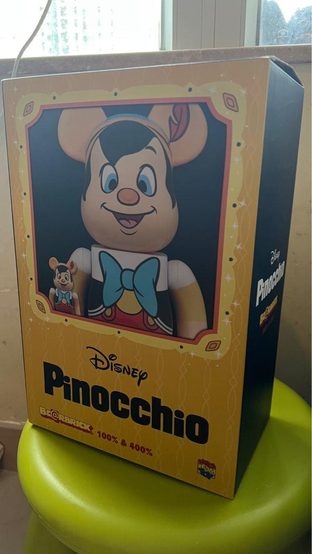 Be@rbrick x Disney Pinocchio 100% & 400% Set Bearbrick, 興趣及遊戲