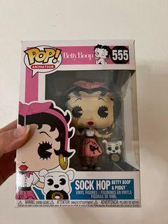 SOCK HOP Betty Boop & Pudgy Funko Pop