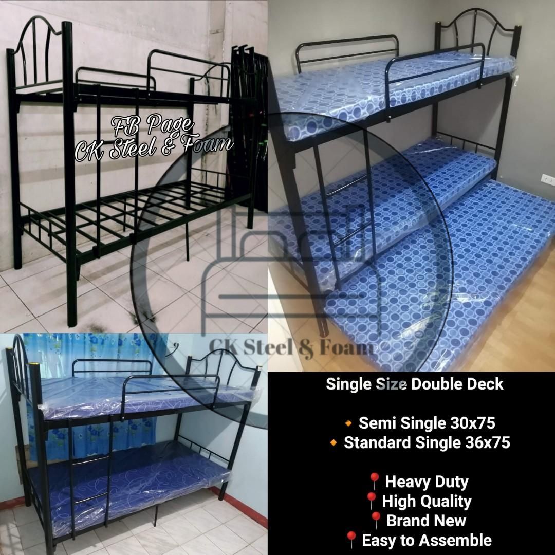 BODEGA SALE! BUNK BEDS & STEEL BED FRAME, URATEX FOAMS, SOFABEDS