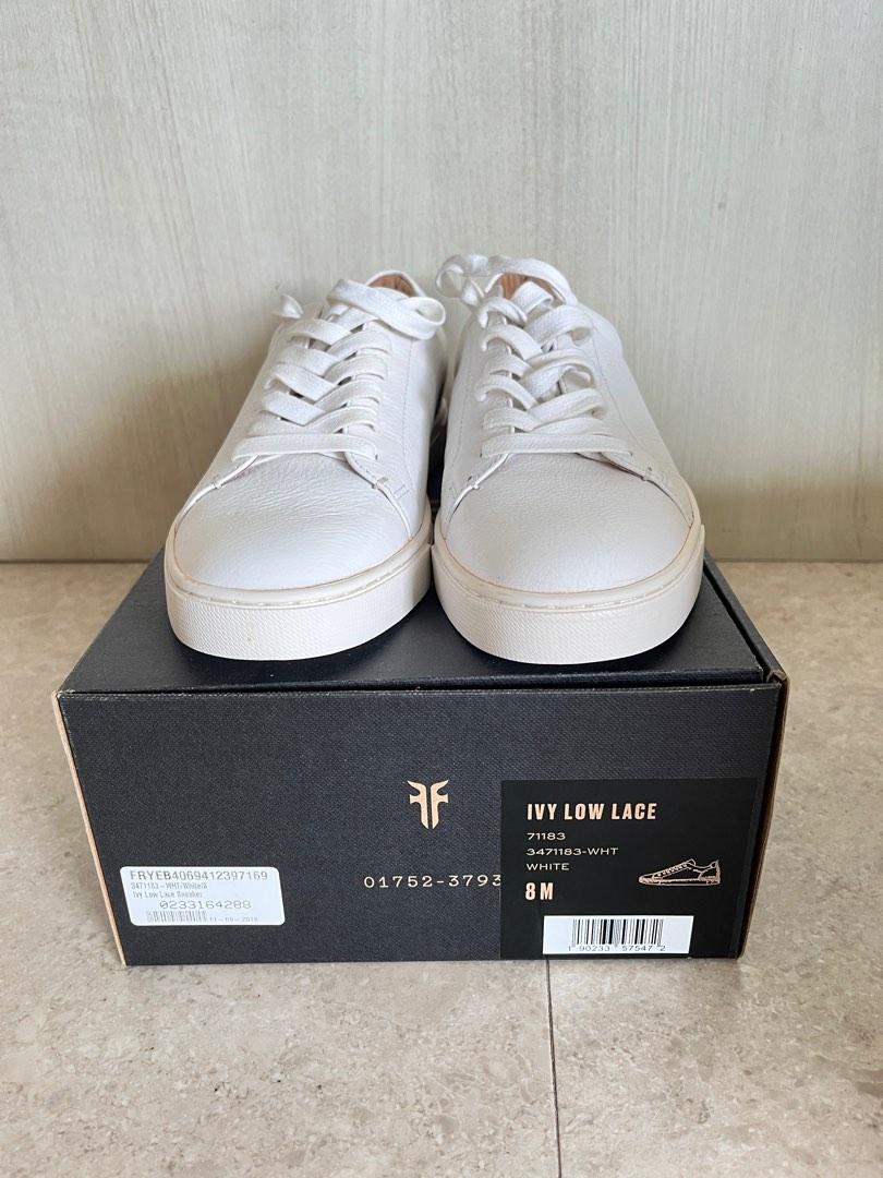 Frye ivy low lace sneaker white online