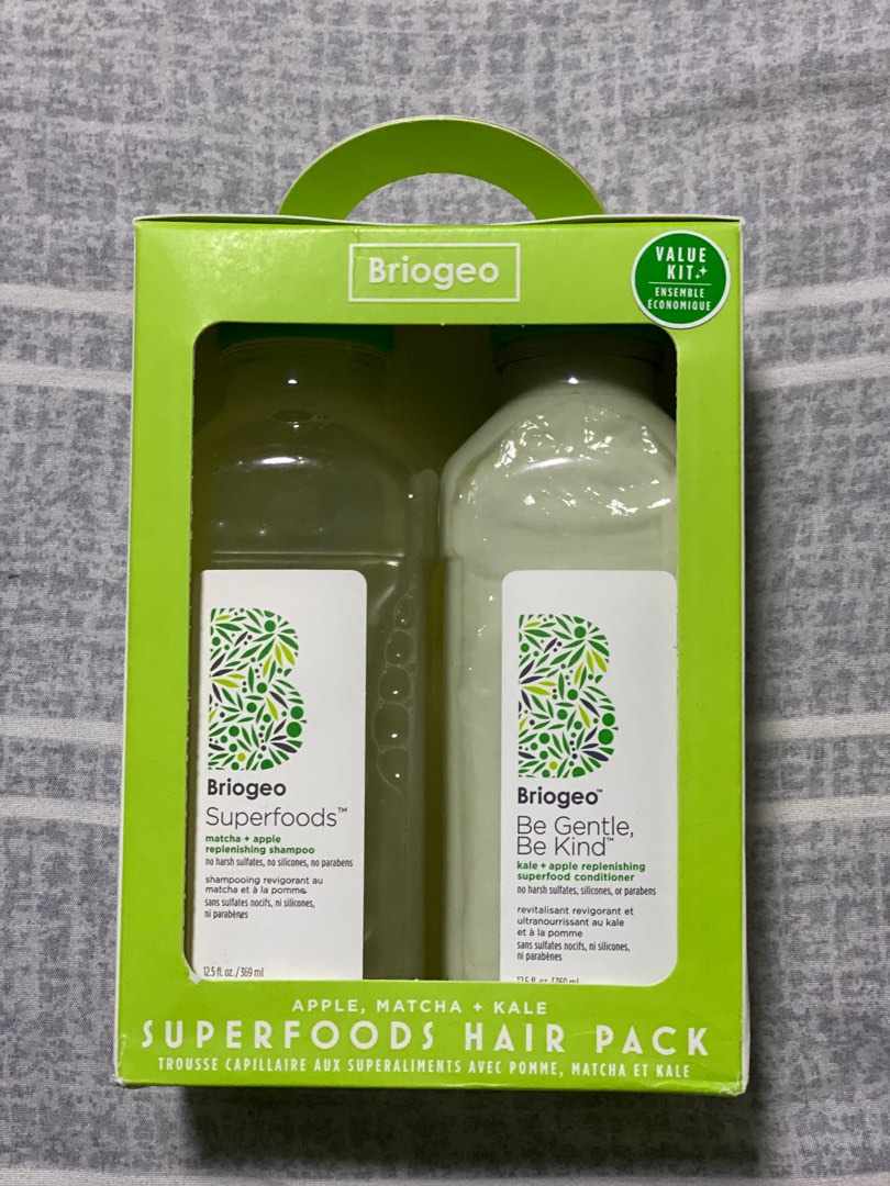 Briogeo Superfoods Hair Pack (Apple, Matcha + Kale), Beauty