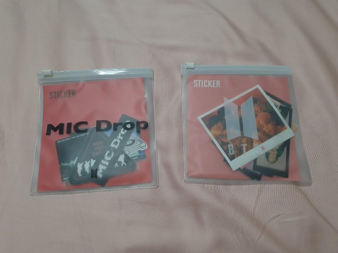 BTS Mic Drop Stickers | Kpop Sticker pack | Bangtan Stickers