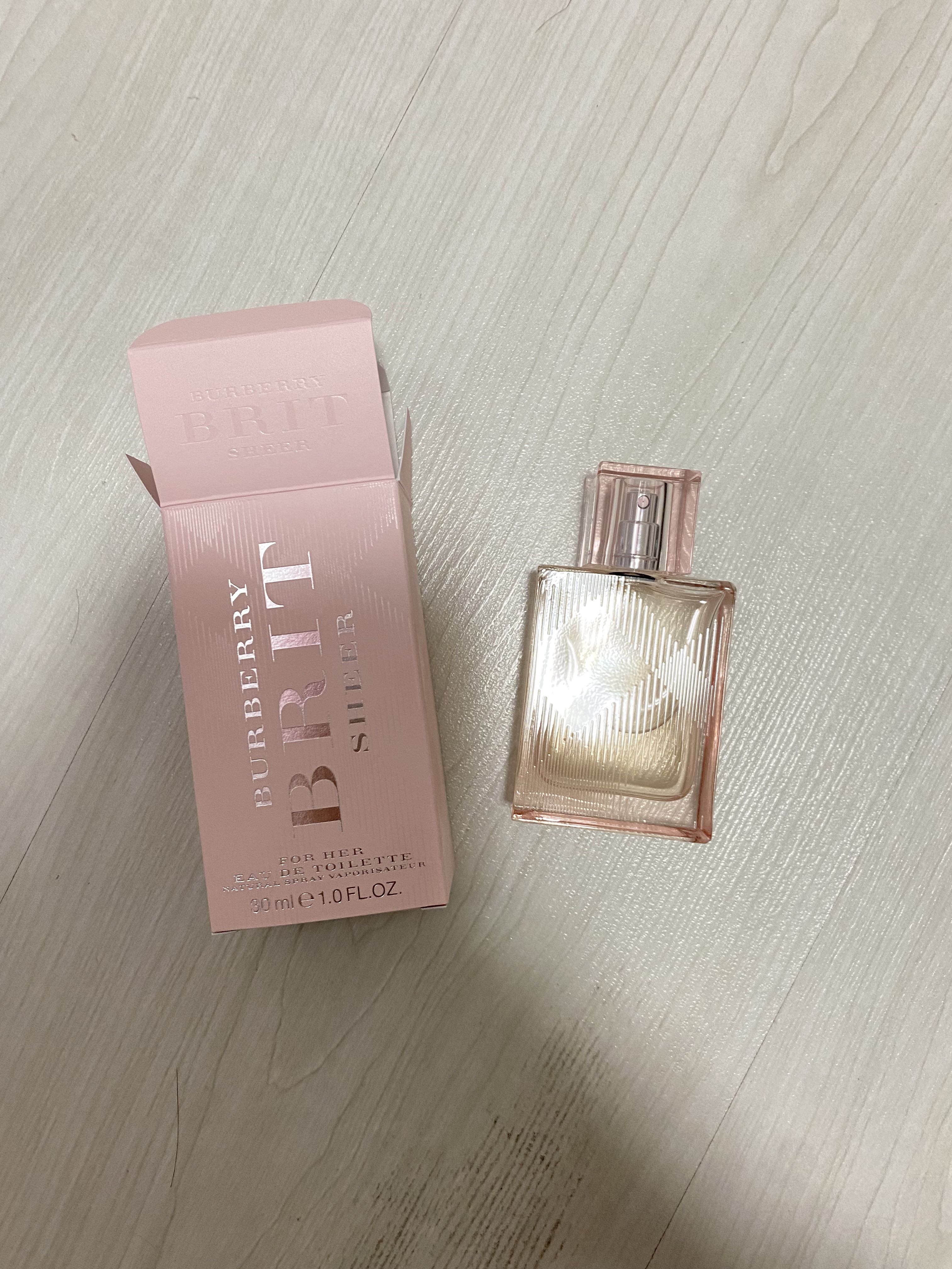 Burberry brit sheer for her review sales