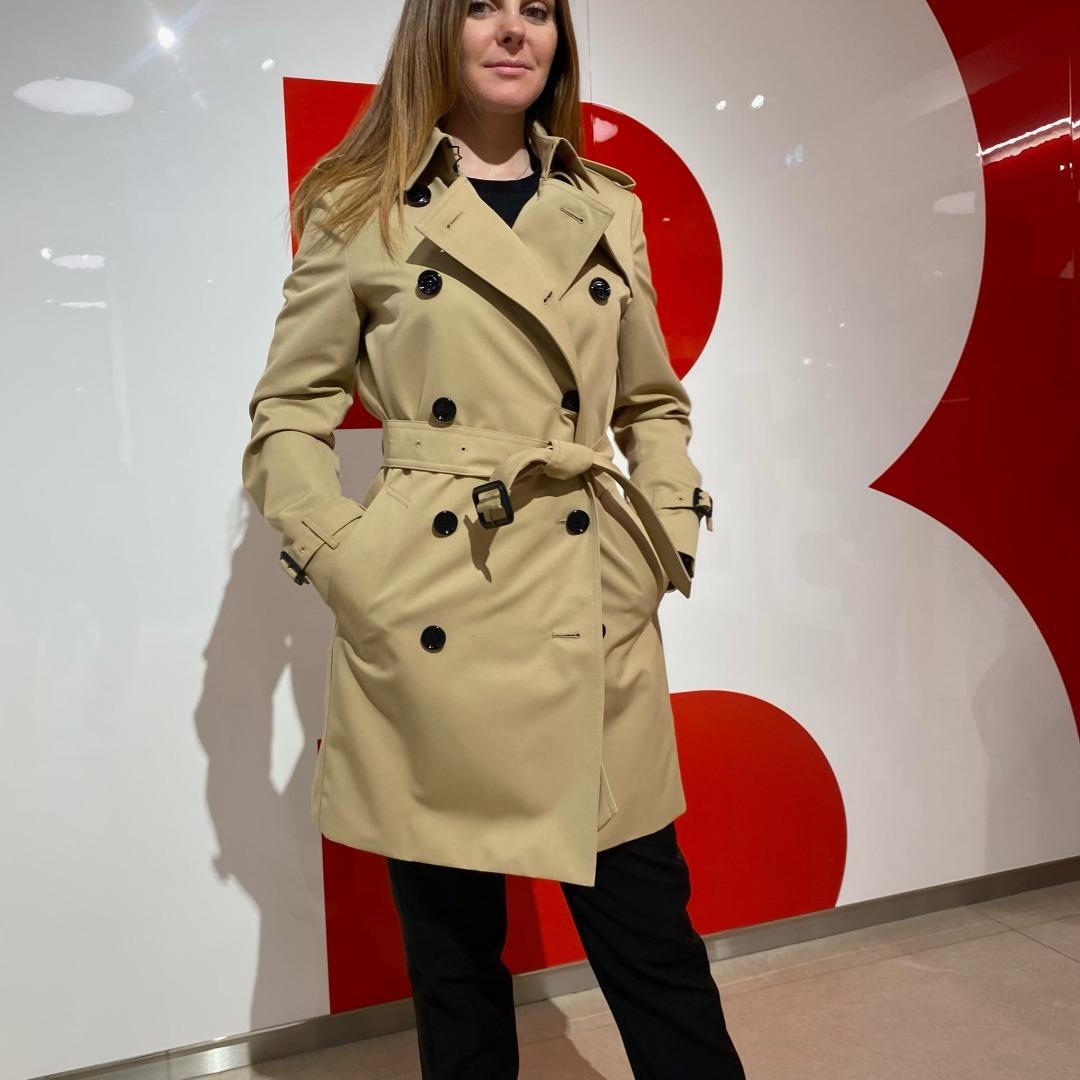 Burberry harbourne trench hot sale