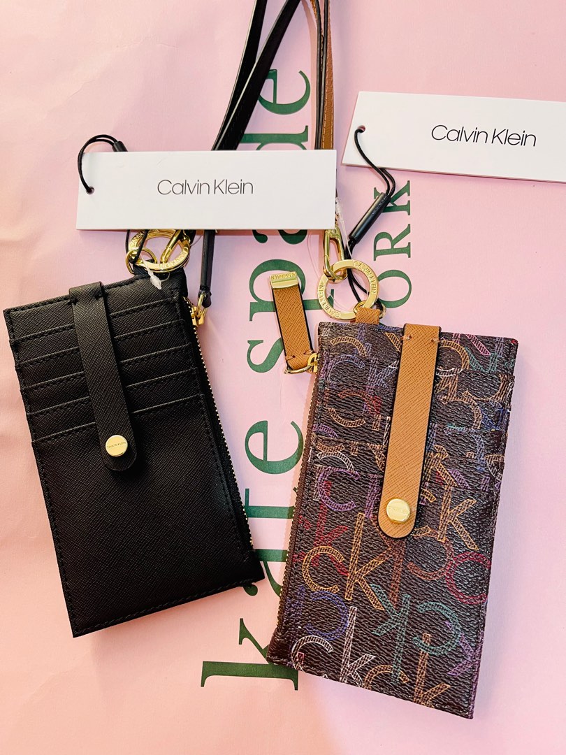 Calvin Klein Cardholder with zip, Women's Fashion, Bags & Wallets