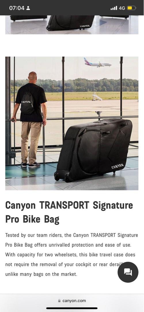 Canyon transport signature sales pro bike bag
