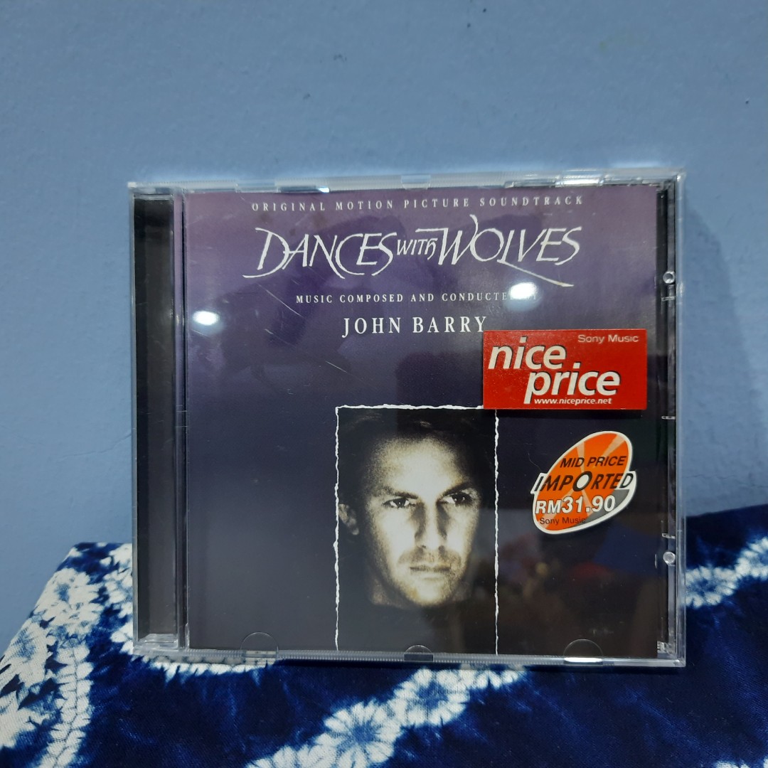 CD) Dances With Wolves OST by John Barry, Hobbies & Toys, Music