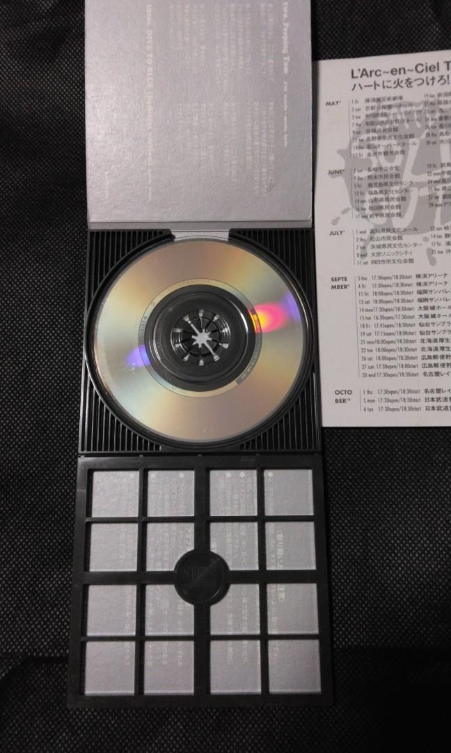 日本版CD L'Arc～en～Ciel DIVE TO BLUE 9th Single 8cm CD 3吋細碟