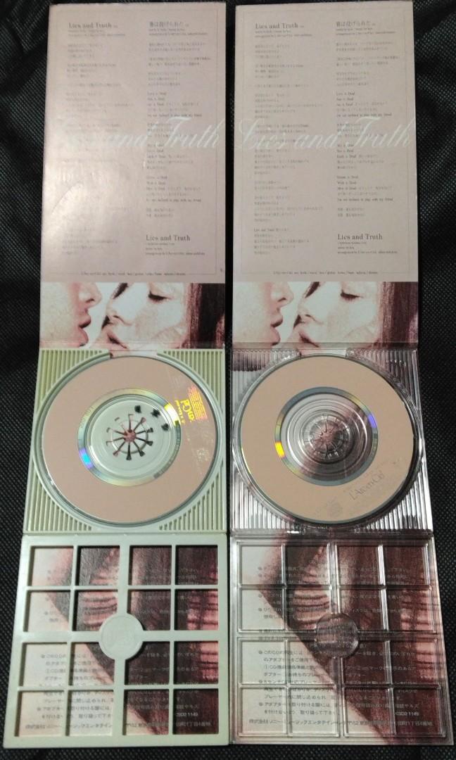 日本版CD L'Arc～en～Ciel Lies and Truth 6th Single 8cm CD 3吋細碟2