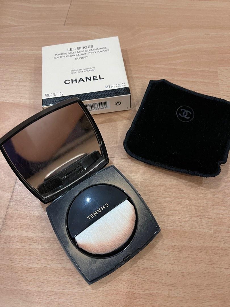 CHANEL  Les Beiges Oversize Healthy Glow Tender Pink Highlighting Powder   ommorphia beauty bar