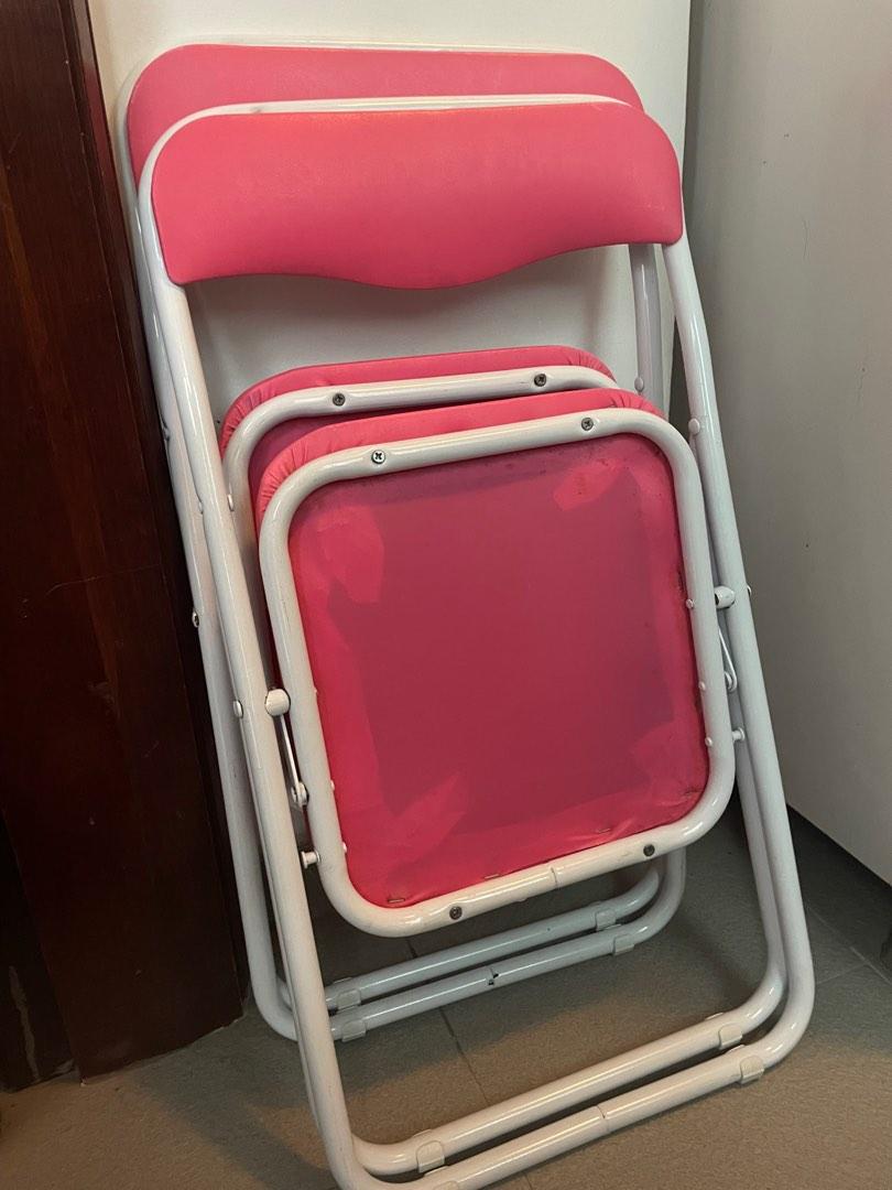 Children folding chairs, Furniture & Home Living, Furniture, Chairs on