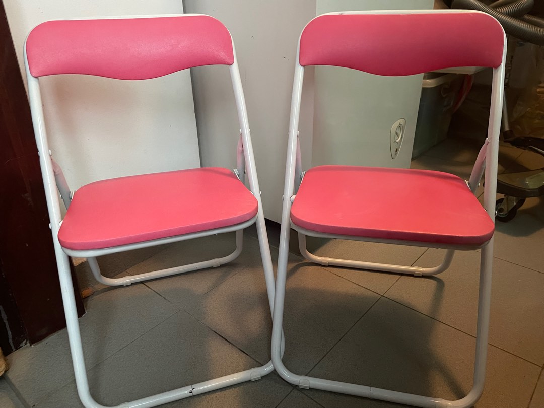 Children folding chairs, Furniture & Home Living, Furniture, Chairs on