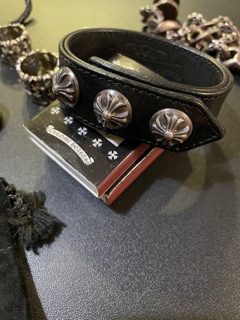 Chrome Hearts Leather Bracelet Carousell
