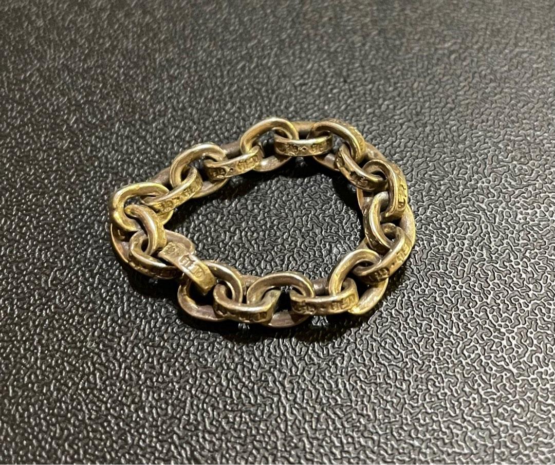 Chrome hearts paper sales chain ring