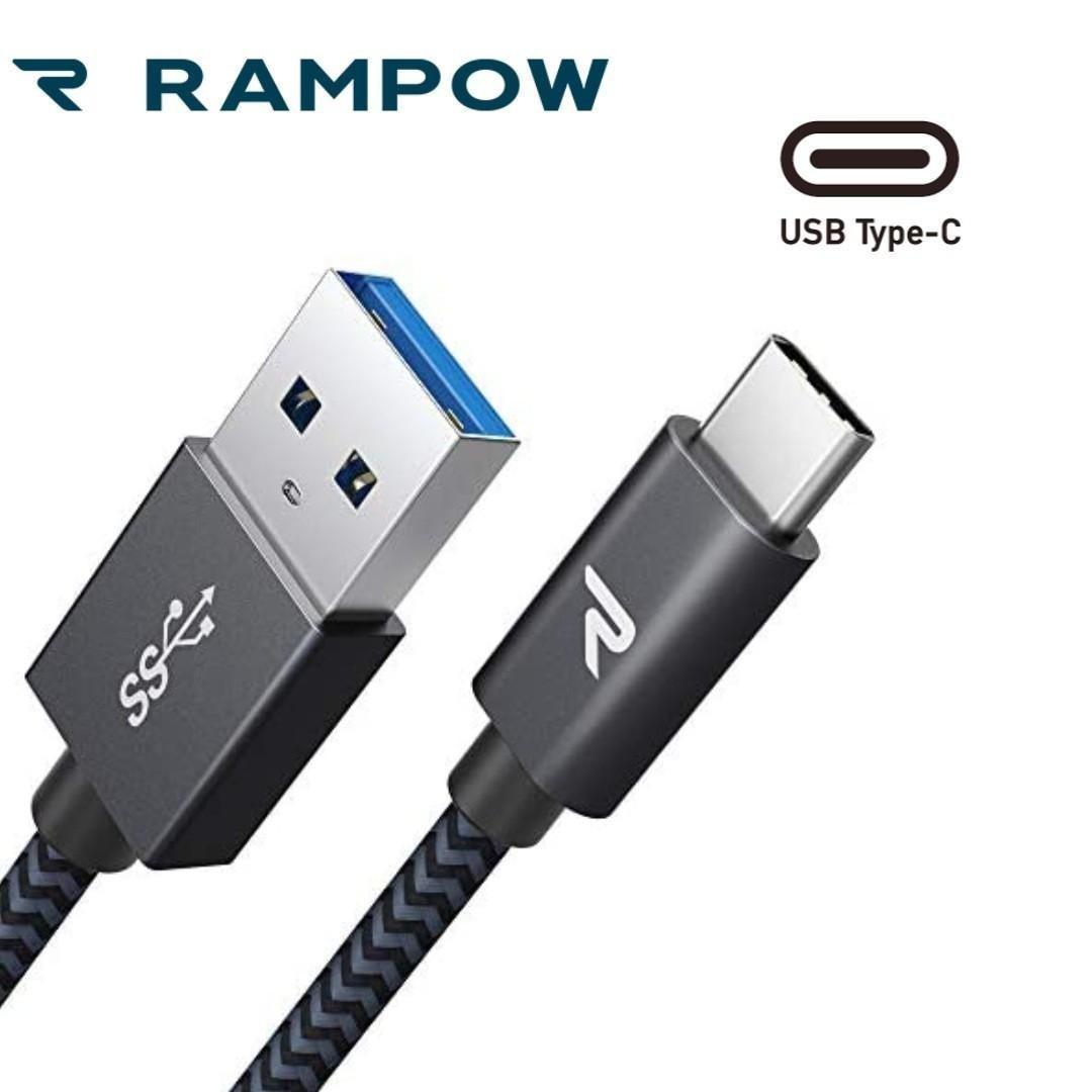 Clearance Sale BNIB RAMPOW USB C Cable, [3.3ft/1M] Type C cable
