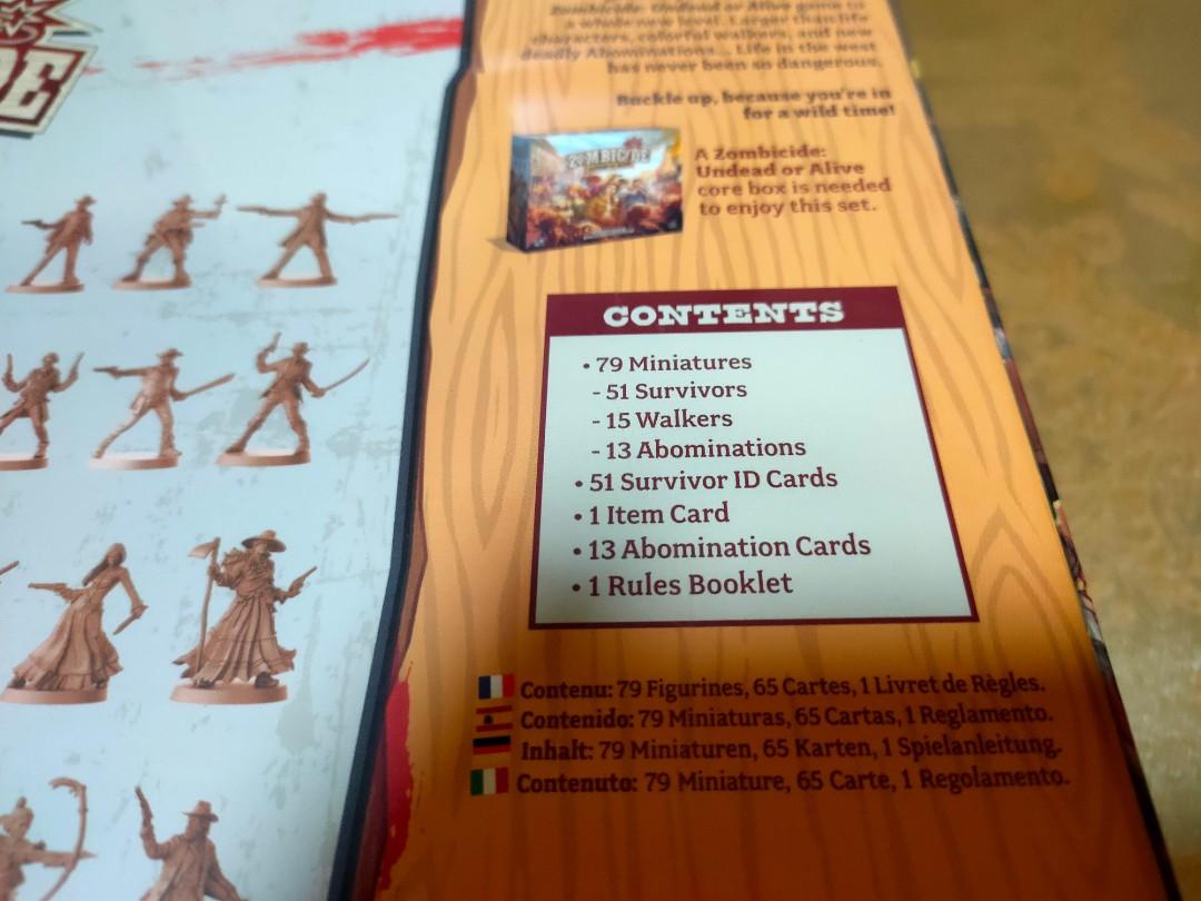 Zombicide Running Wild Expansion - Ride or Die in The