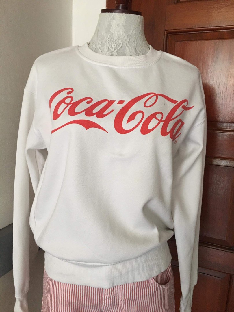 Womens coca cola sweatshirt Clearance