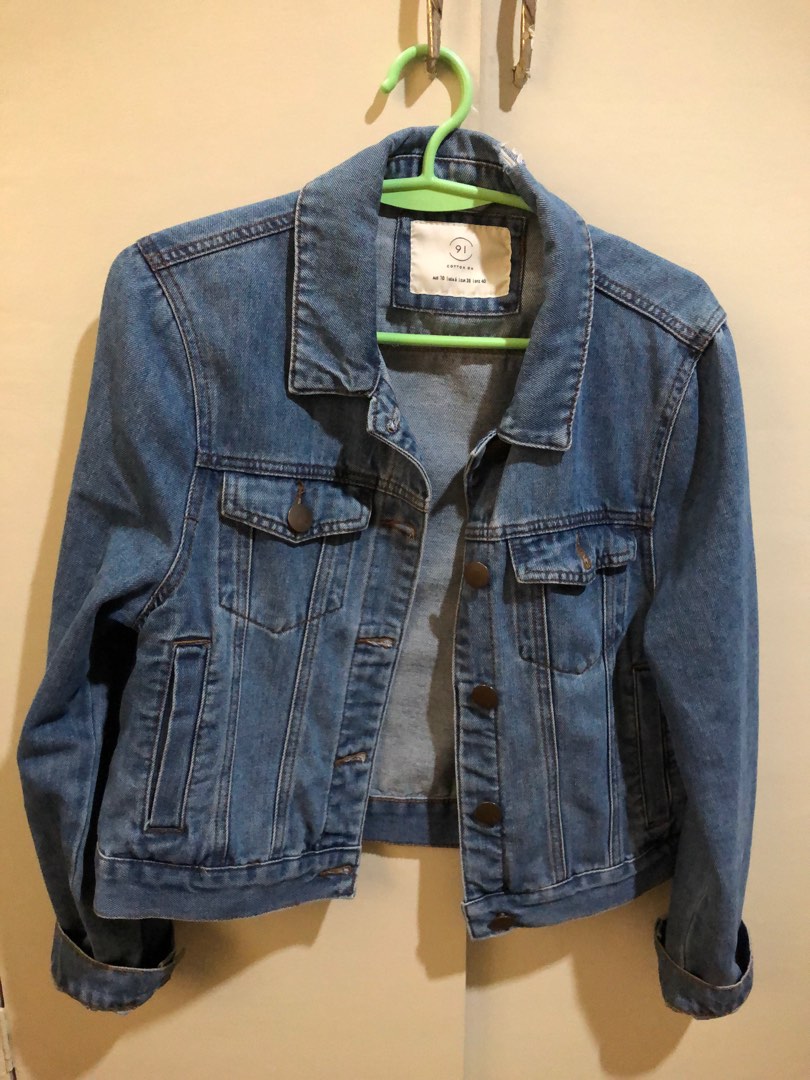 Cotton on denim jacket, Women's Fashion, Coats, Jackets and Outerwear