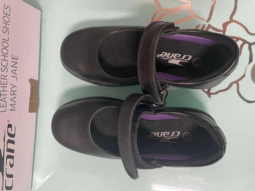 Crane Leather Mary Jane School Shoes Sz13
