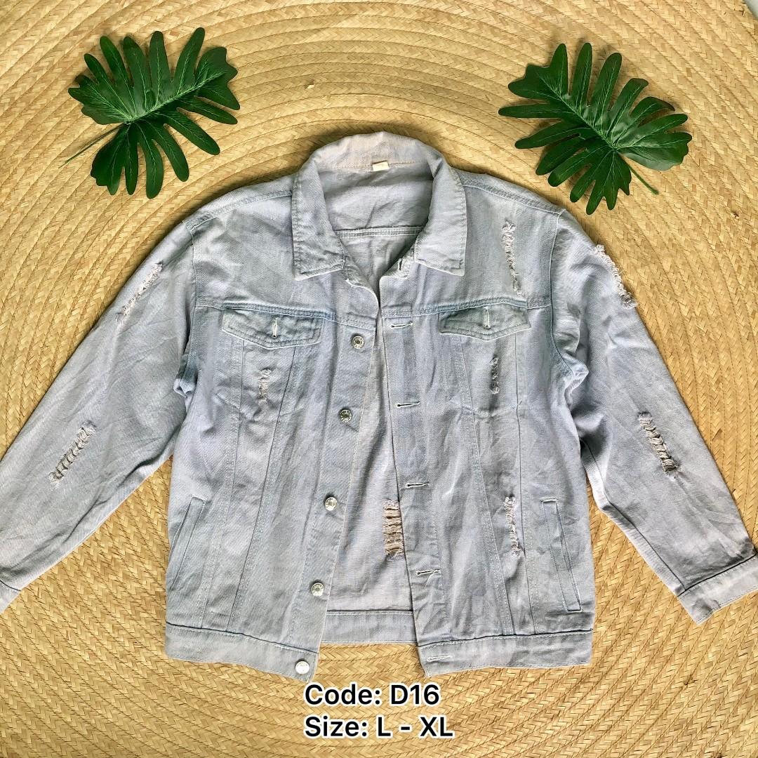 D16 Denim Jacket, Women's Fashion, Coats, Jackets and Outerwear on