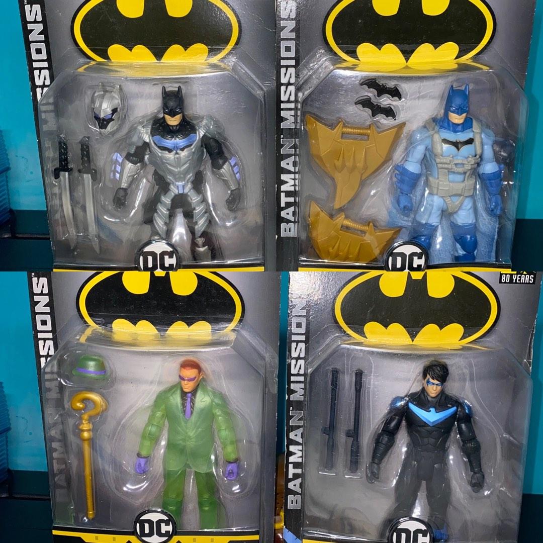 DC Batman missions Batman , Nightwing , riddler, Hobbies & Toys, Toys &  Games on Carousell