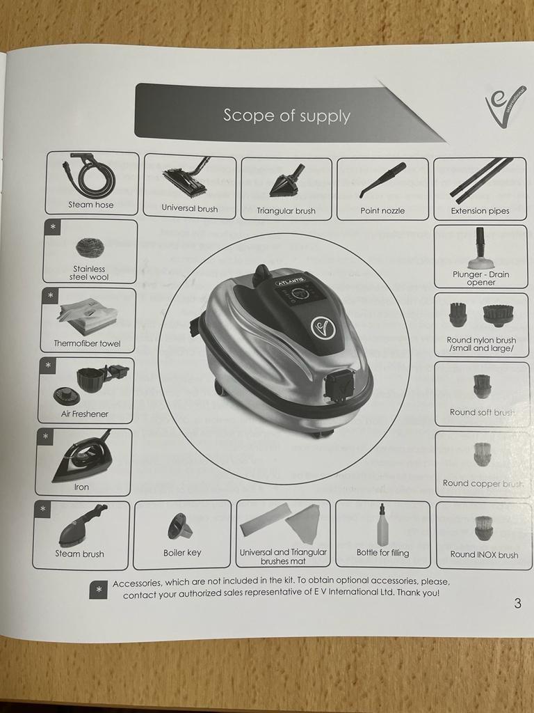 Delphin steamer/ Ev Atlantis, TV & Home Appliances, Vacuum Cleaner