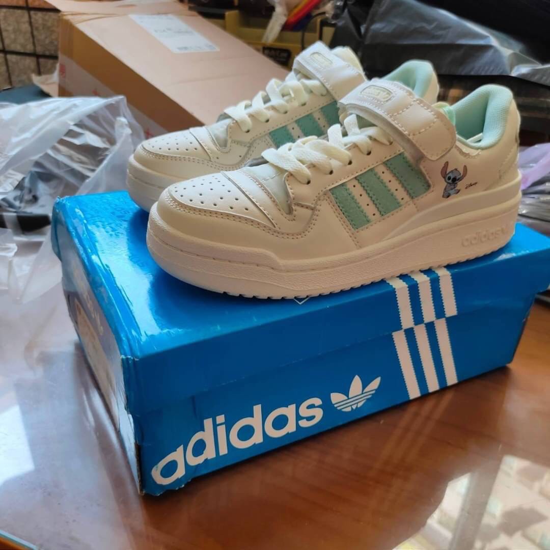 Disney x adidas Forum Low “Stitch” Vintage style Men's and Women's ...
