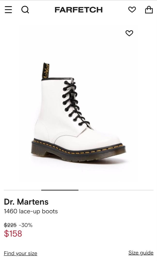 Dr. Martens white boots Women s Fashion Footwear Boots on Carousell