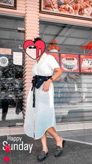 Dress White Obi Zara Lolliestory