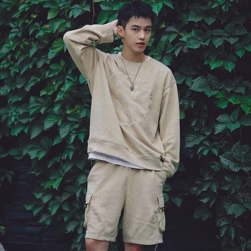 drew house cargo sweatshort navy