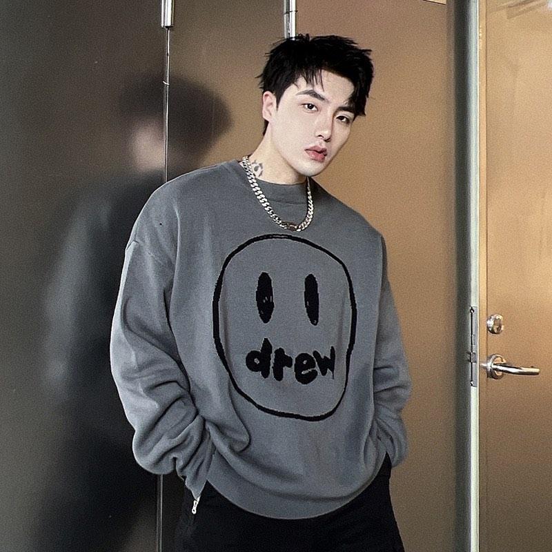 DREW HOUSE PAINTED MASCOT CREWNECK SWEATER