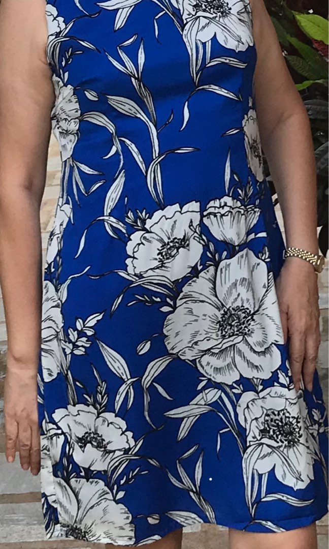 Electric blue hotsell summer dress